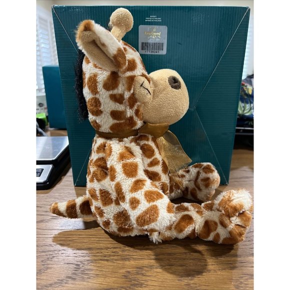 Kellytoy Love Giraffe With Neck Bow, Plush Soft Huggable 2012 - Picture 7 of 9